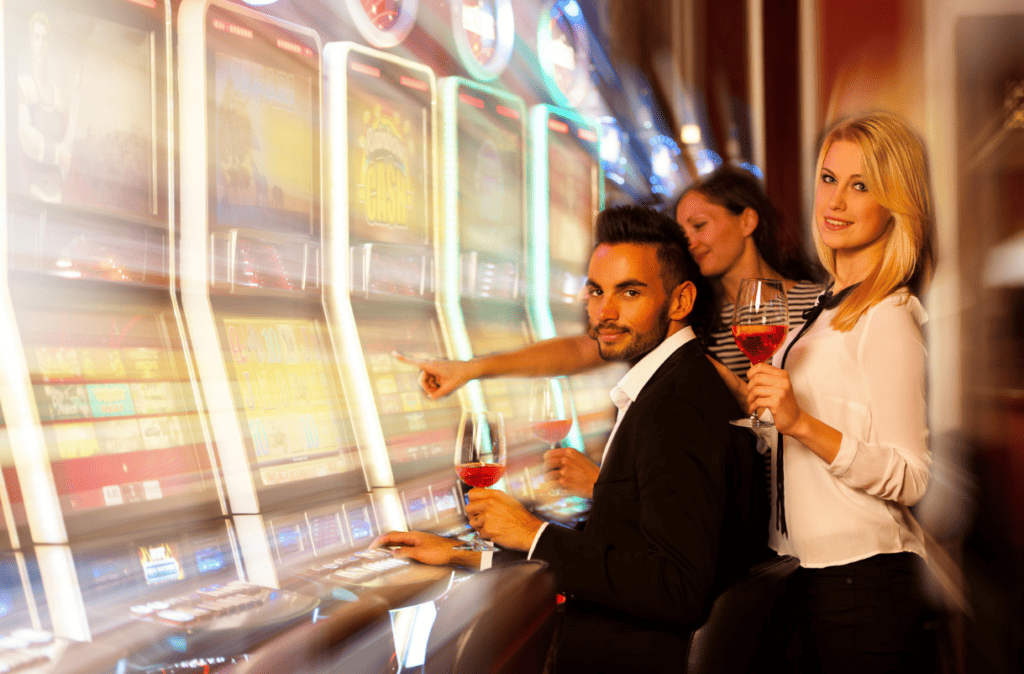 slot machines players