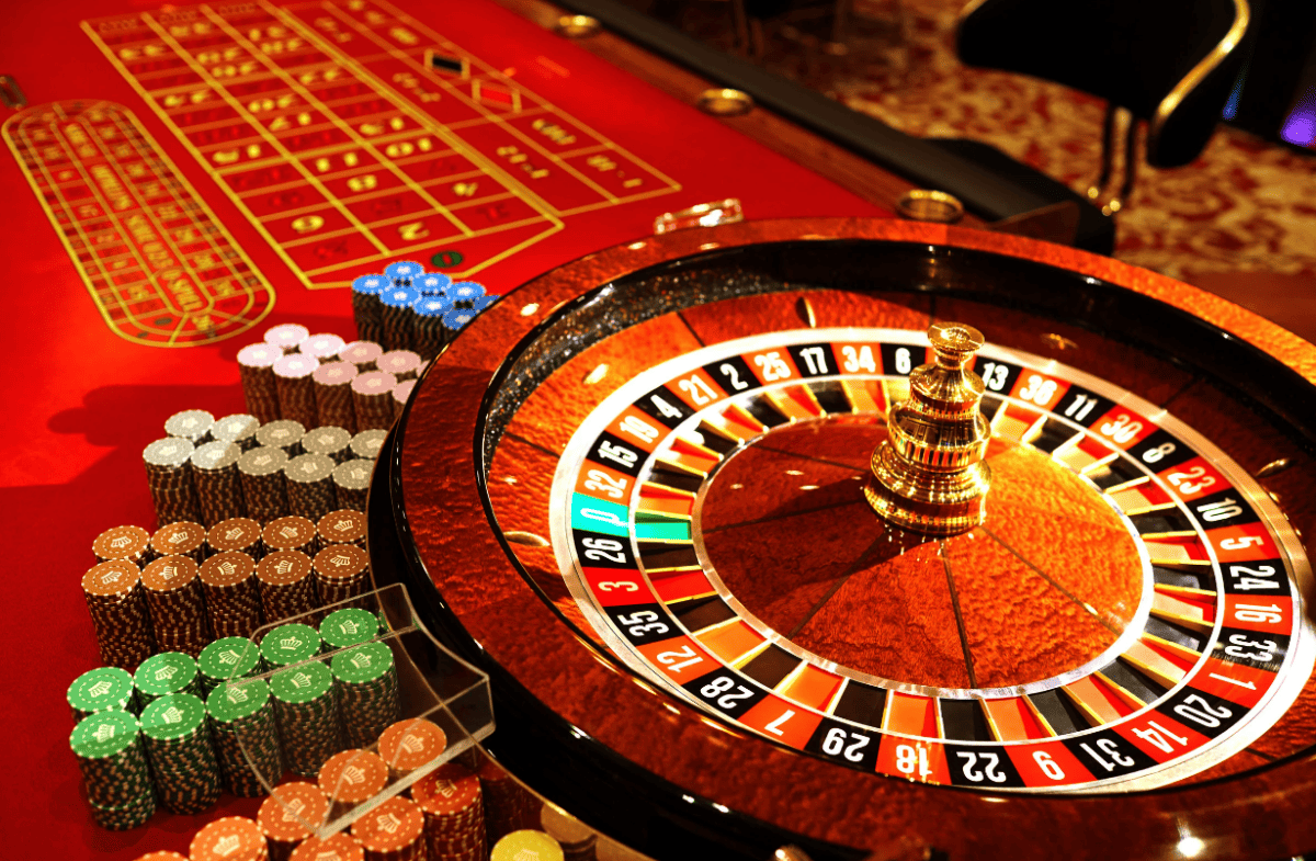 Winning big in casino