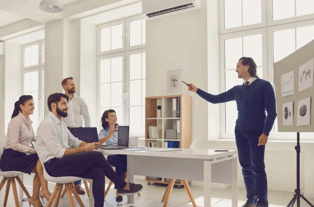 Interactive group coaching